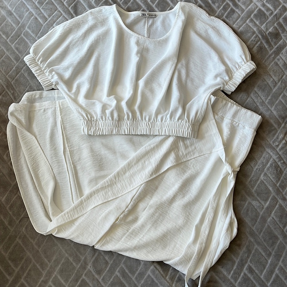 White Zara Set